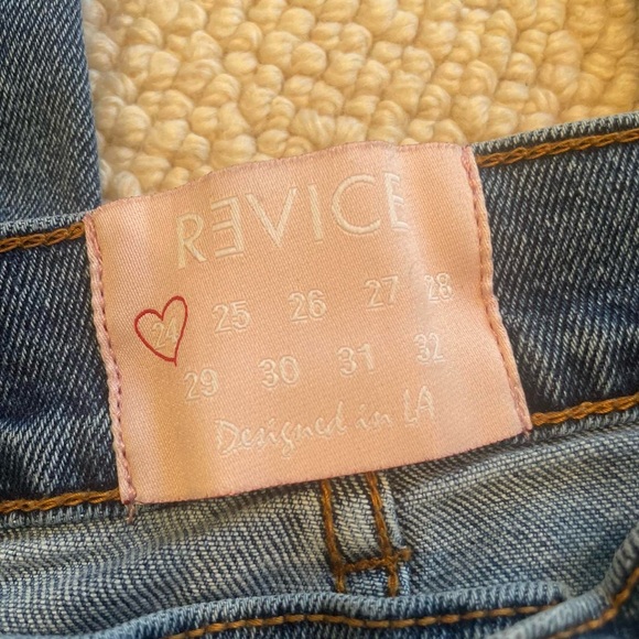 REVICE Denim Low Rise Flare Jeans - Picture 2 of 3